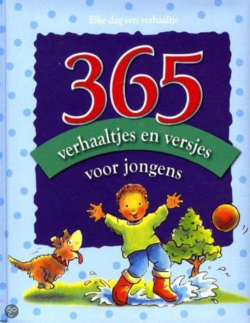 365 verhaaltjes en versjes voor jongens 9781445417394, Boeken, Verzenden, Gelezen