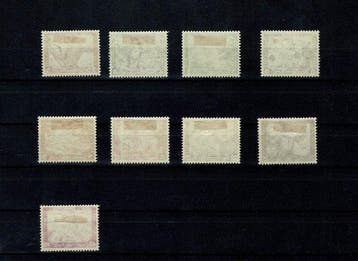 Duitse Rijk 1933 - Wagnervervanging - MiNr. 499 - 507