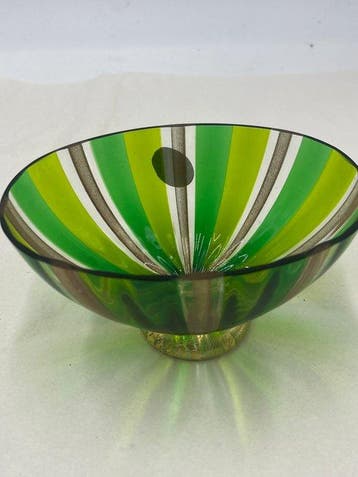 Livio Campanella - Vaas - Muranoglas, Antiek en Kunst