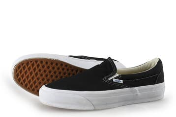 Vans Instappers in maat 43 Zwart, Kleding | Heren, Schoenen, Verzenden, Zwart, Overige typen, Zo goed als nieuw