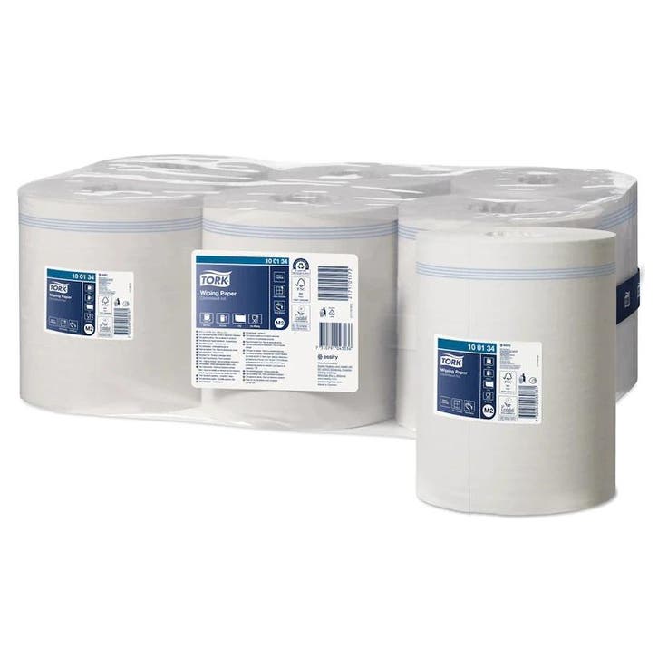 Poetsrollen (Midi) | Wiping-Papier | Wit | 275m/Rol | 6, Zakelijke goederen, Horeca | Keukenapparatuur, Nieuw in verpakking, Verzenden