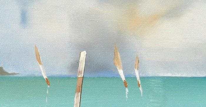 Guido Borelli - elsa, Antiek en Kunst, Kunst | Schilderijen | Modern