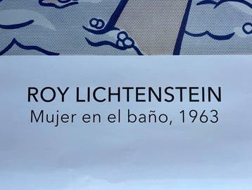 Roy Lichtenstein - Woman in Bath (1963) – Official Thyssen