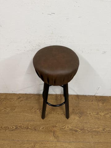 Barkruk Gezellig Bruin - K1105, Ophalen, Nieuw
