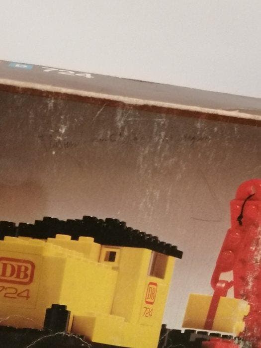 Lego - Trains - 724 - 12V Diesel Locomotive with Crane and, Enfants & Bébés, Jouets | Duplo & Lego