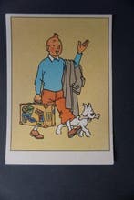 Tintin - 3 carte postale - Casterman - 1955