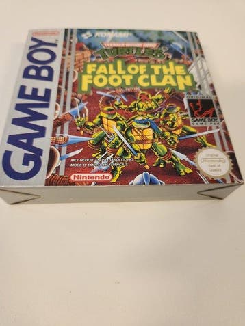 Nintendo - Gameboy Classic - Turtles Fall of the Footclan CB, Games en Spelcomputers, Nieuw