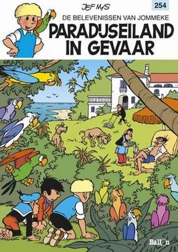 Paradijseiland in gevaar / Jommeke / 254 9789063348250, Boeken, Verzenden, Zo goed als nieuw, Jef Nys