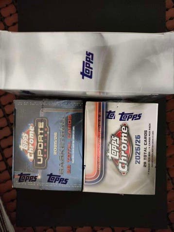 2025/26 Topps Chrome Cooper Flagg Parallel card, Chase, Verzamelen, Nieuw