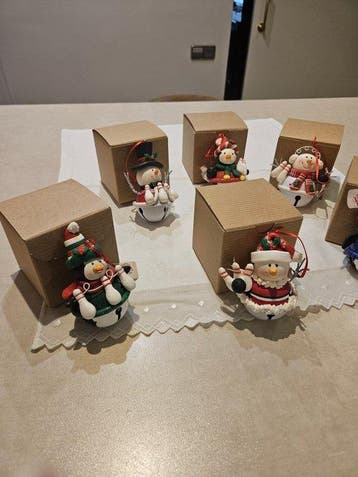 Kerstboomversiering 400 (6) - Douglas Delights - Keramiek,, Diversen, Nieuw