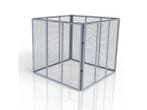 Veiling - Metalen compostbak - Tuinafval - 800L - Zilver, Tuin en Terras