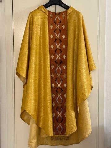 Étole (vêtement liturgique) - Polyester - 1950-1960 -