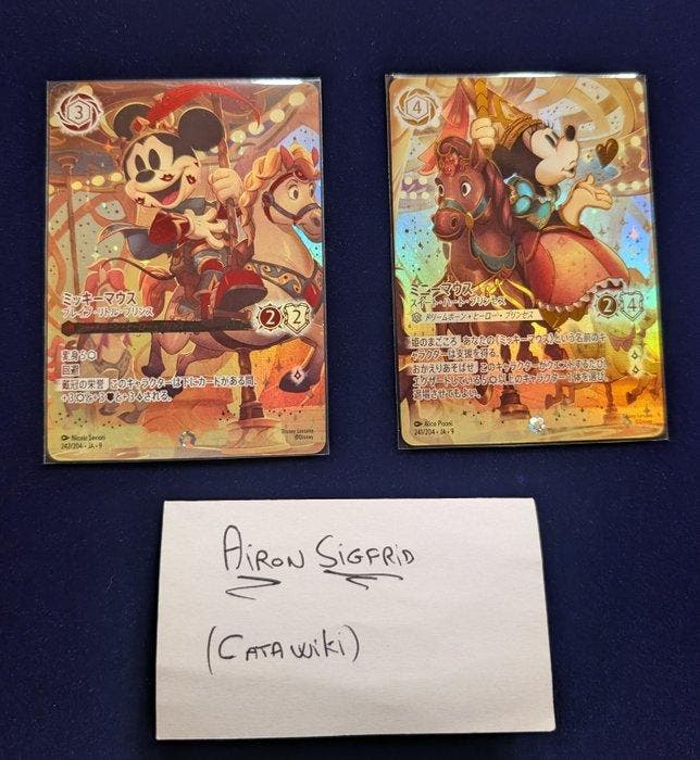 Takara Tomy Card - Disney Lorcana - Mickey Mouse & Minnie, Collections, Collections Autre