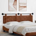 vidaXL Hangend hoofdbord Bruin Antiek PU, Verzenden