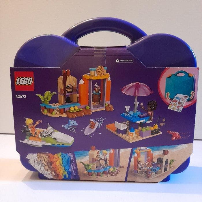 Lego Set - 42672 - Friends - Valigetta creativa Spiaggia e, Kinderen en Baby's, Speelgoed | Duplo en Lego