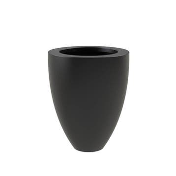 Polyester plantenbak Ø80x100cm - Met bodem, Kunststof, Rond, Nieuw, 60 tot 100 cm