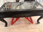 Salontafel - Hout, Glas - China - Aziatische salontafel
