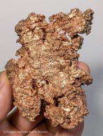233 g Natuurlijk koper – Topkwaliteit helder metallisch