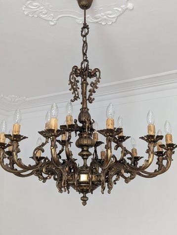 Lustre - Bronze, Antiquités & Art