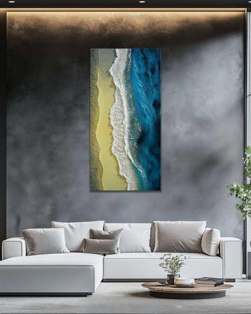 Clelia - Shore Between Two Worlds, Antiek en Kunst, Kunst | Schilderijen | Modern