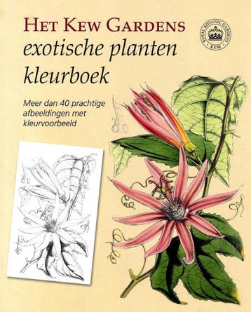 Kew Gardens Exotische Planten Kleurboek voor Volwassenen, Verzenden, Zo goed als nieuw, Kew Garden