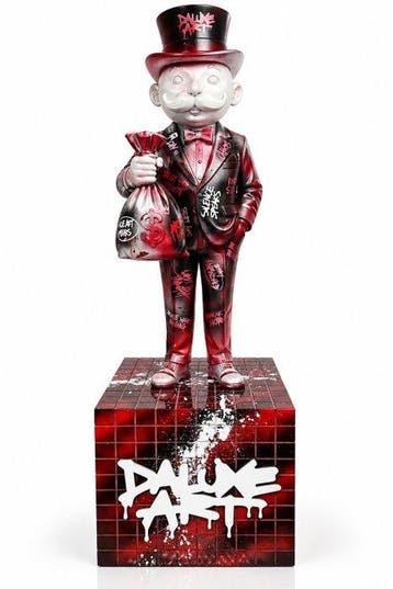 Daluxe Art - sculptuur, XXL Monopoly Display - 95 cm -