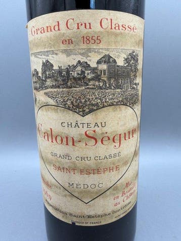 1969 Château Calon Ségur - Saint-Estèphe 3ème Grand Cru, Collections