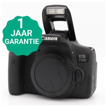 Canon EOS 750D body | Tweedehands, Audio, Tv en Foto, Fotocamera's Digitaal, Verzenden, Zo goed als nieuw, Canon