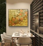ART-IKarpikioti - XL“Golden Tides of Silence” NO RESERVE, Antiek en Kunst