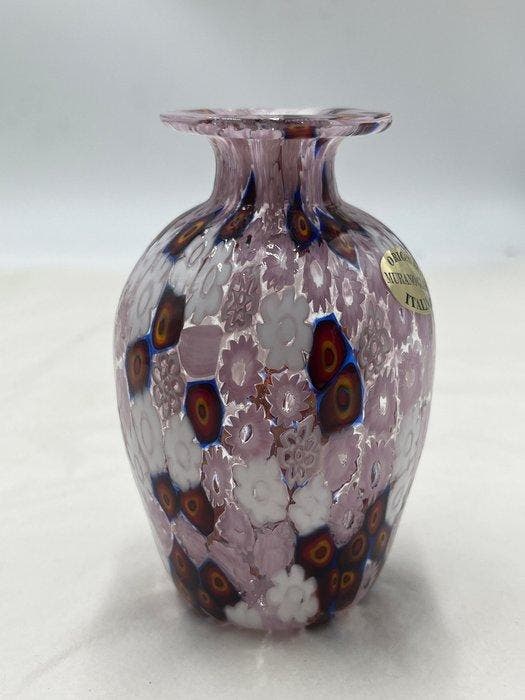 Livio Campanella - Vaas - Muranoglas, Antiek en Kunst, Antiek | Glaswerk en Kristal