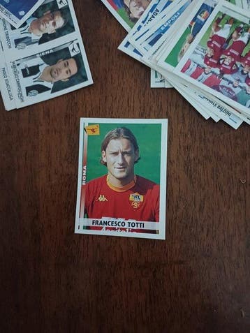 2001/02 Panini Calciatori Francesco Totti Sticker - Good
