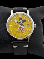 Omega - Geneve Mickey Mause Automatic - Zonder minimumprijs, Bijoux, Sacs & Beauté, Montres | Hommes