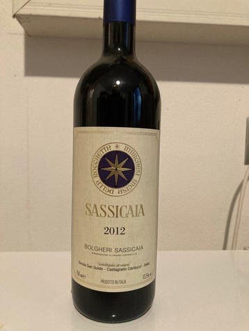 2012 Tenuta San Guido, Sassicaia - Bolgheri DOC - 1, Verzamelen, Wijnen, Nieuw
