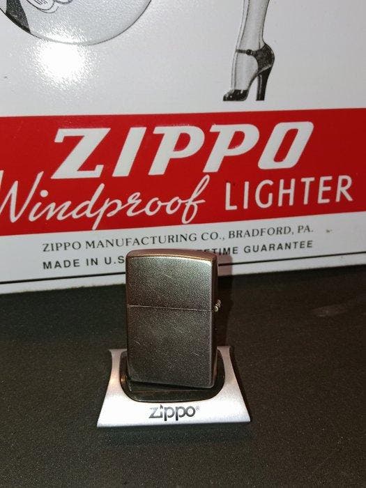 Zippo - Zonder minimumprijs - Zakaansteker - Staal, Collections, Articles de fumeurs, Briquets & Boîtes d'allumettes