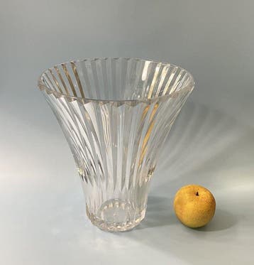 Baccarat - Vase - Cristal - imposant vase estampillé