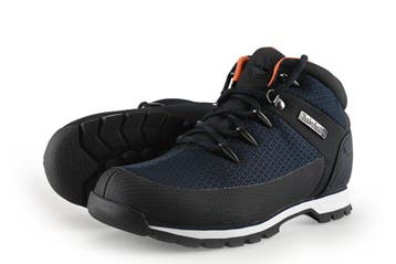 Timberland Veterboots in maat 41½ Blauw, Kleding | Heren, Timberland, Boots, Zo goed als nieuw, Verzenden