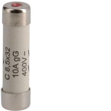Hager Cilindrische Zekering 10A 400V 8.5x32mm Klasse Gg -, Verzenden, Nieuw
