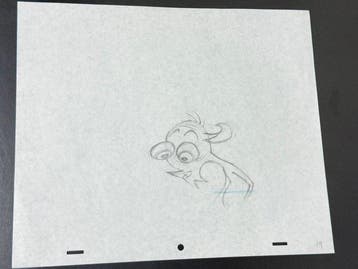 The Ren & Stimpy Show - 1 Originele animatietekening, van