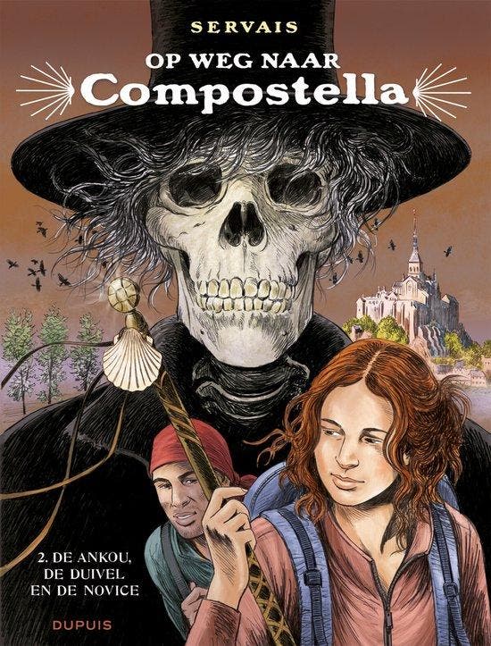 De Ankou, de duivel en de novice / Op weg naar Compostella /, Livres, BD, Envoi