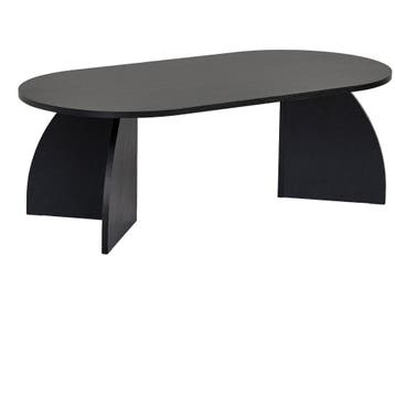 Evila Modern Black Coffee Table, 120 X 60 X 40 Cm 100%, Verzenden, Nieuw, 50 tot 100 cm, Scandinavisch