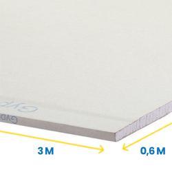 Gyproc ABA Gipsplaat 3m x 0,6m x 12,5mm, Doe-het-zelf en Bouw, Verzenden, Nieuw, Overige materialen, Minder dan 20 mm