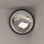 vidaXL Binnen Verkeersspiegel Convex Zwart Ø40 cm Acryl, Verzenden, Nieuw