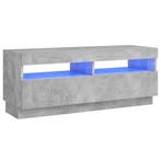 Tv-meubel Beton LED | Tweede kansje | OP = OP, 100 tot 150 cm, Verzenden, Zo goed als nieuw, Minder dan 100 cm