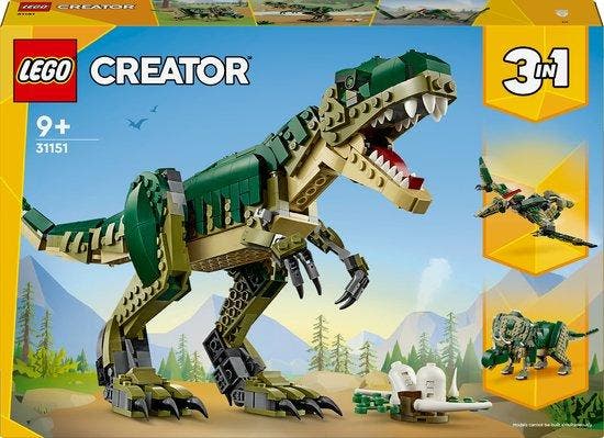 Verpakking beschadigd LEGO Creator 3in1 T. rex, dinosauru..., Kinderen en Baby's, Speelgoed | Duplo en Lego, Nieuw, Verzenden