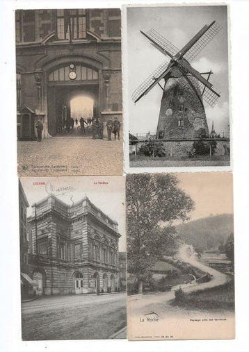 Belgique - Ville et paysages - Carte postale (160) -, Verzamelen, Postkaarten | Buitenland, Gelopen