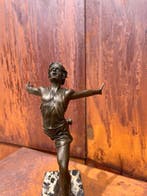 Milo (1910-1978) - After - Statue, Olympische hardloper -