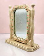 Spiegel- kantelbaar - Hout - Vintage de Flores