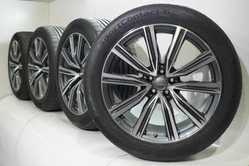 Audi Q8 4M S-line 21 inch velgen Continental Zomerbanden Ori, Ophalen of Verzenden