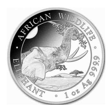 Somalie. 100 Shilling 5 x 2023 1 oz African Wildlife