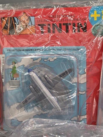 hergé moulinsart - Speelgoed Avion tintin n° 15 16 et 17, Nieuw